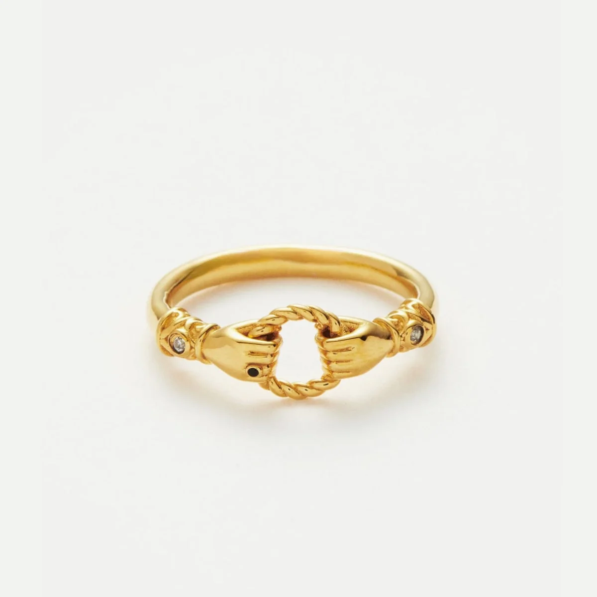 انگشتر طلای زرد نیلو - تصویر 4