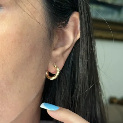 گوشواره حلقه ای کلاسیک