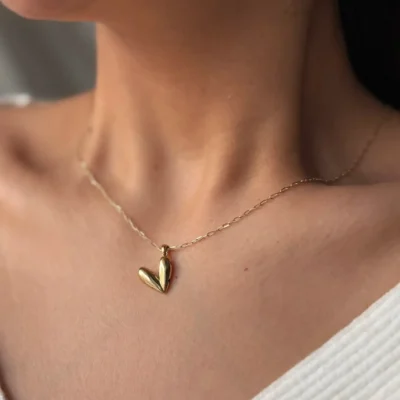 آویز گردنبند قلب فانتزی