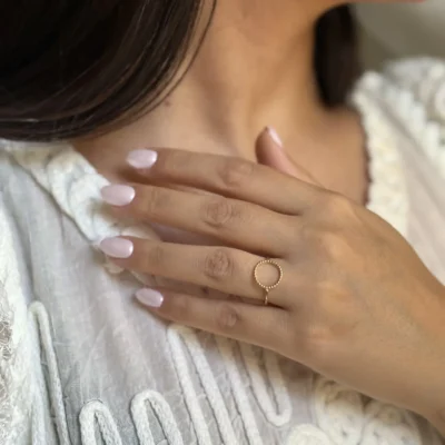 انگشتر دایره ای آرا