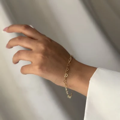 دستبند پیپر قلب