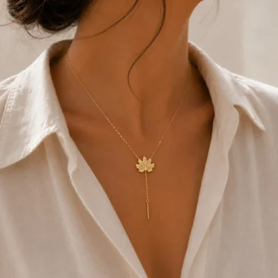گردنبند برگ چنار