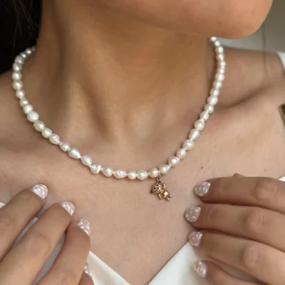 گردنبند مروارید تدی