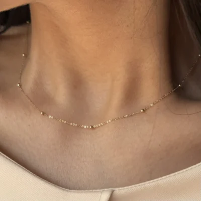 گردنبند گوی 45 سانت