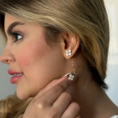 گوشواره کرلی گل 620